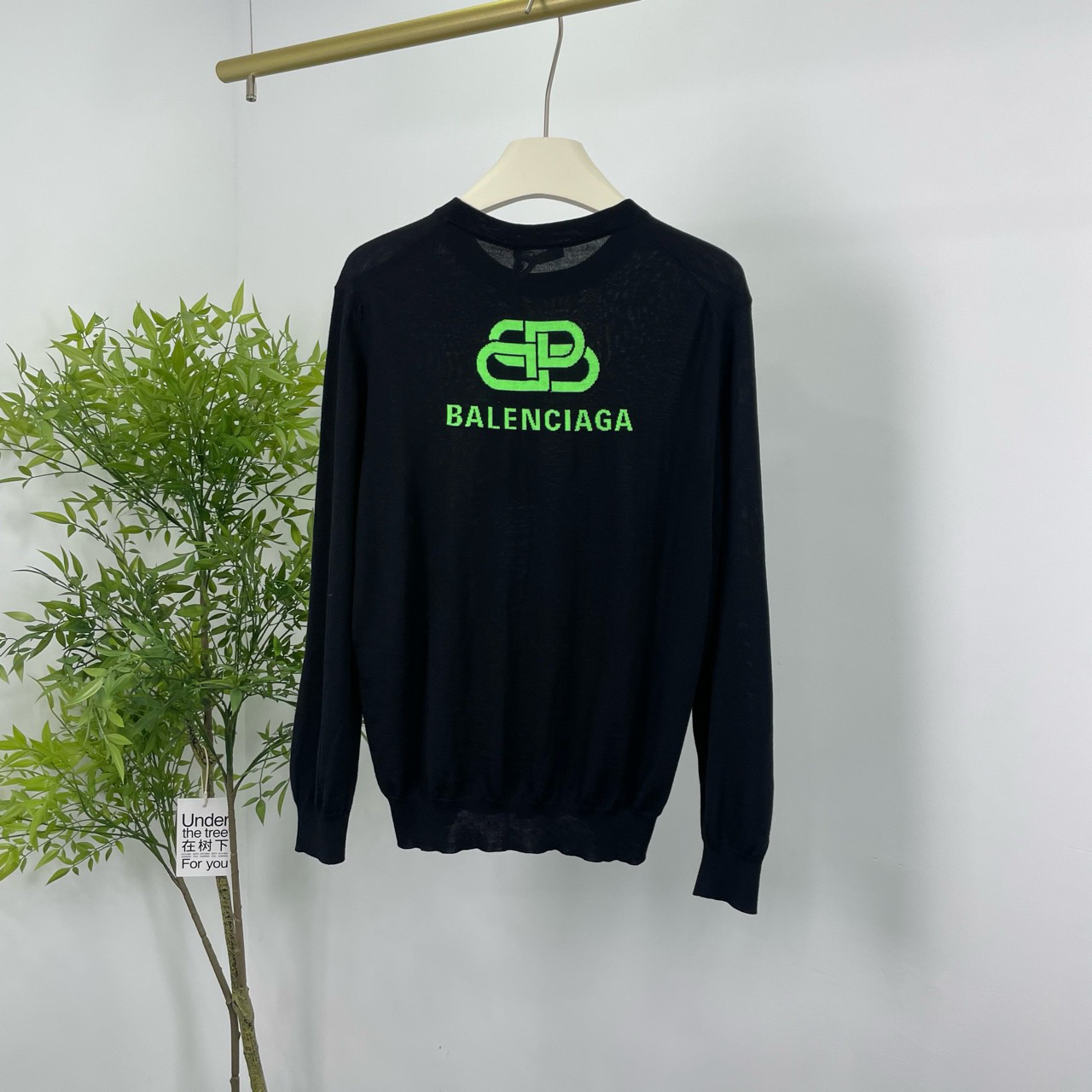 Balenciaga 巴黎世家 羊毛针织衫 S码/99新/无配件 YM0163