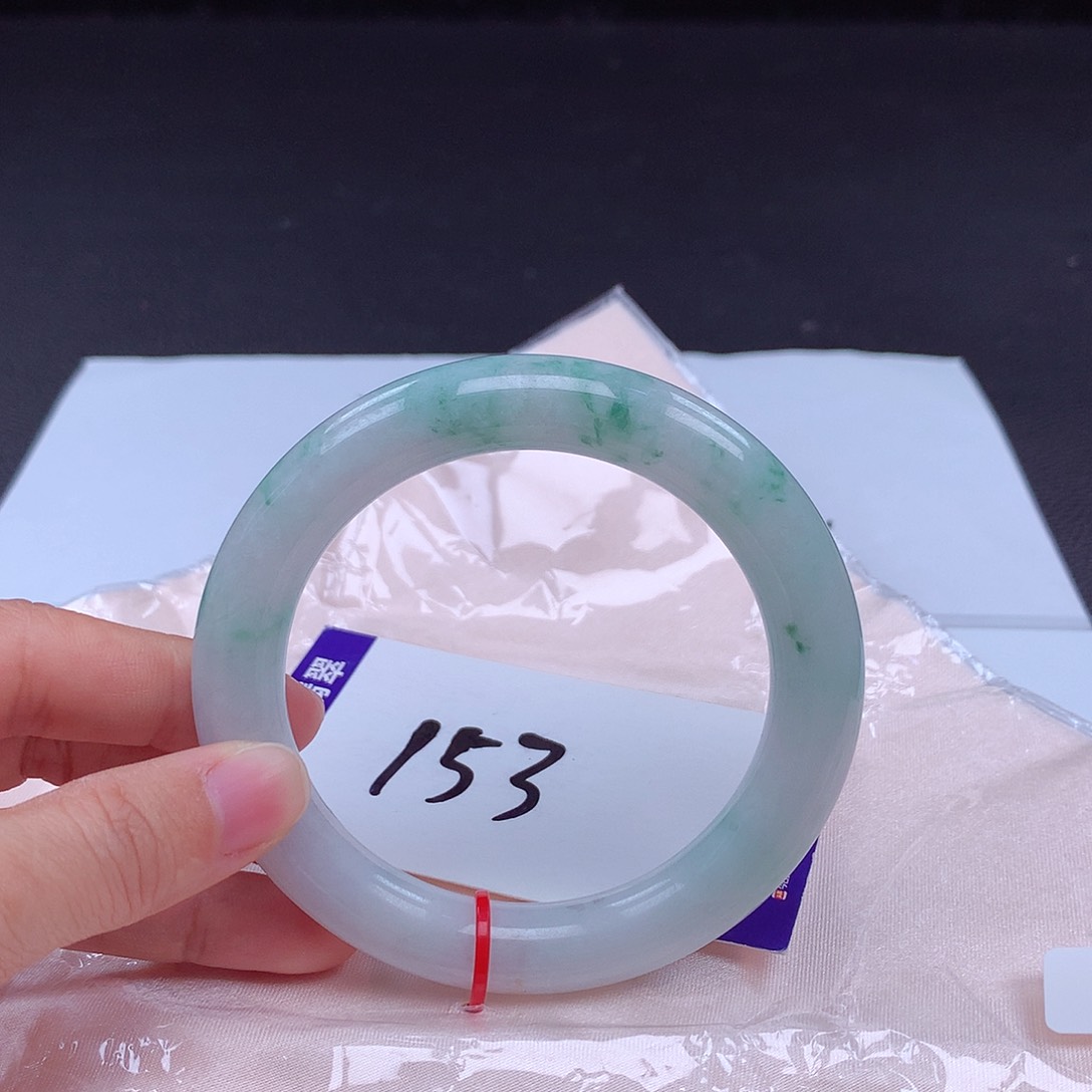 翡翠手镯未镶嵌手镯000873