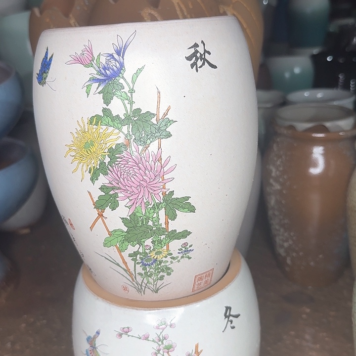 微瑕花盆啦来啦啦