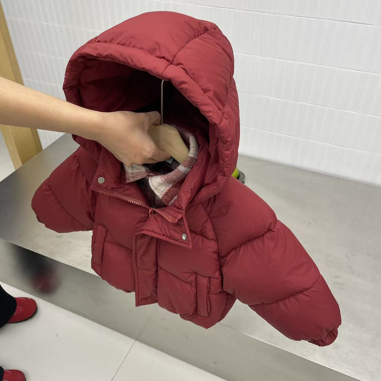 2025新款TXB25885中小童 童装  时尚休闲假两件连帽羽绒服