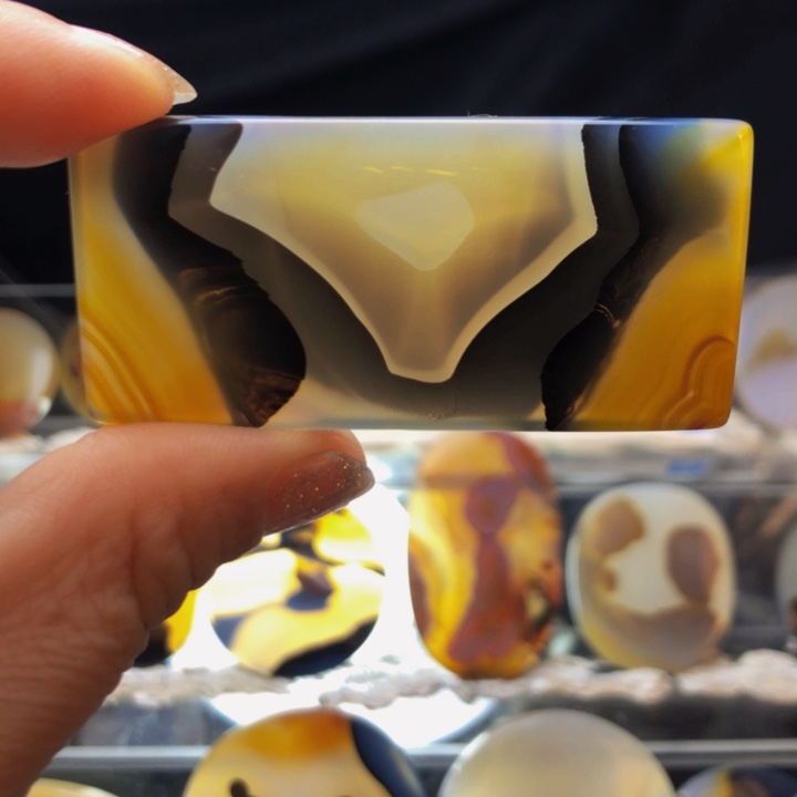 合金玛瑙/玉髓珠宝奇石96