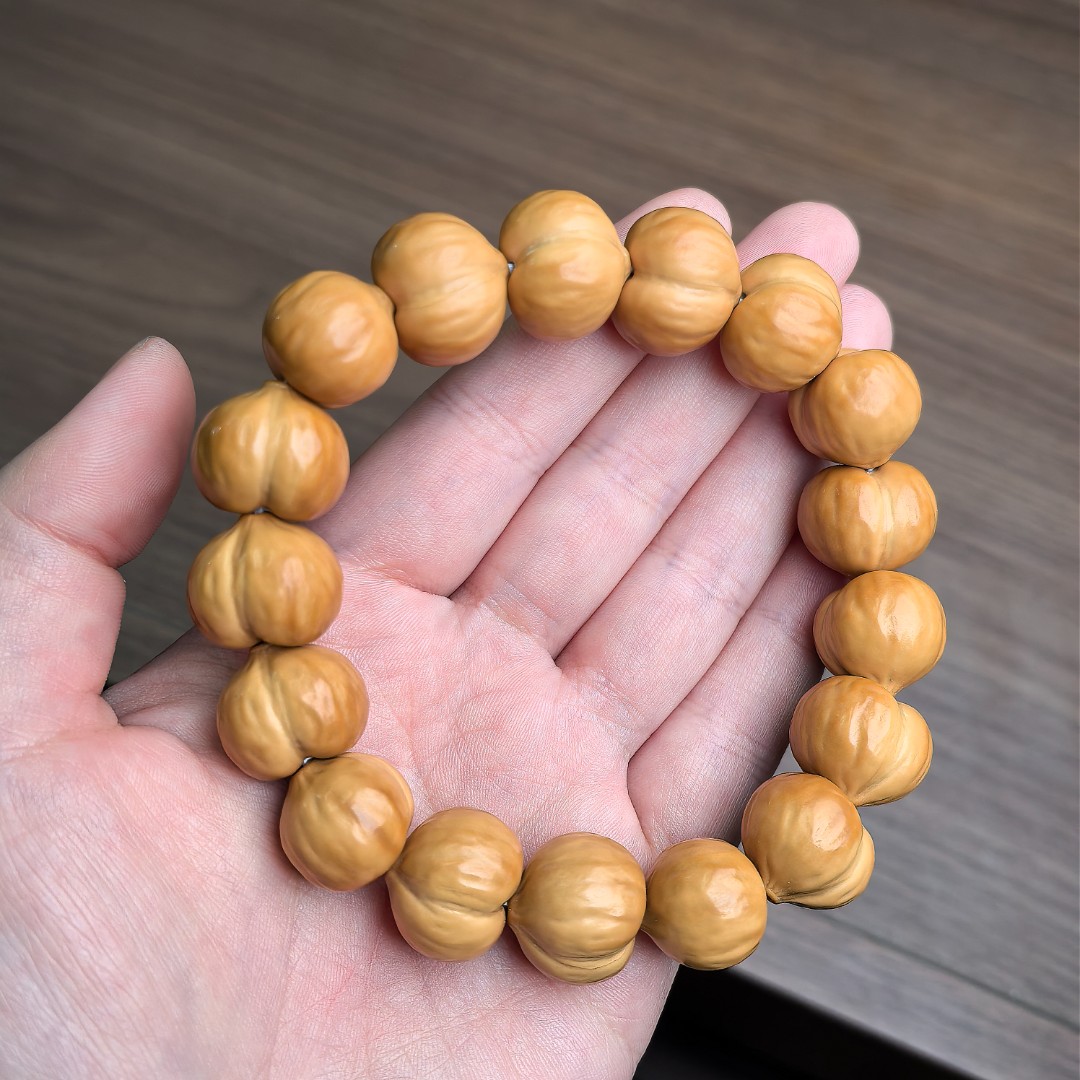 【上新了故宫️】15mm精工肌理纹猴头大屁桃