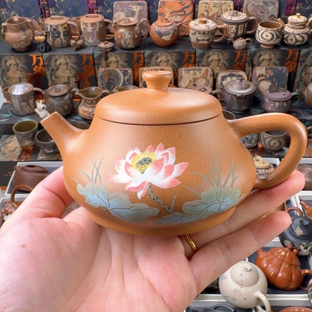 茶壶紫砂240cc原矿精工半手