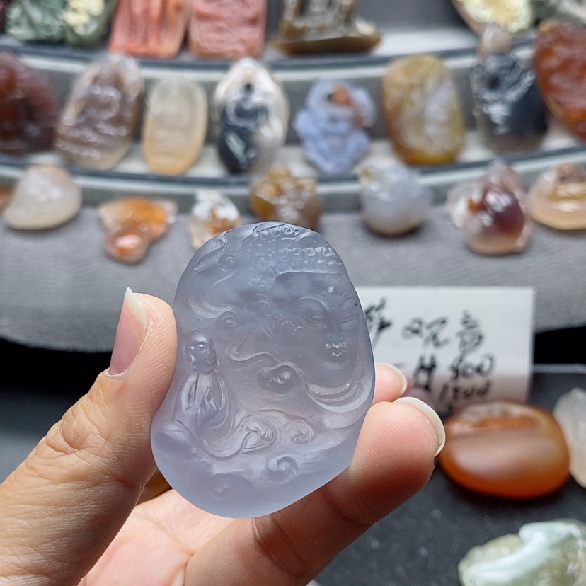 【闪购商品】未镶嵌吊坠定制玛瑙