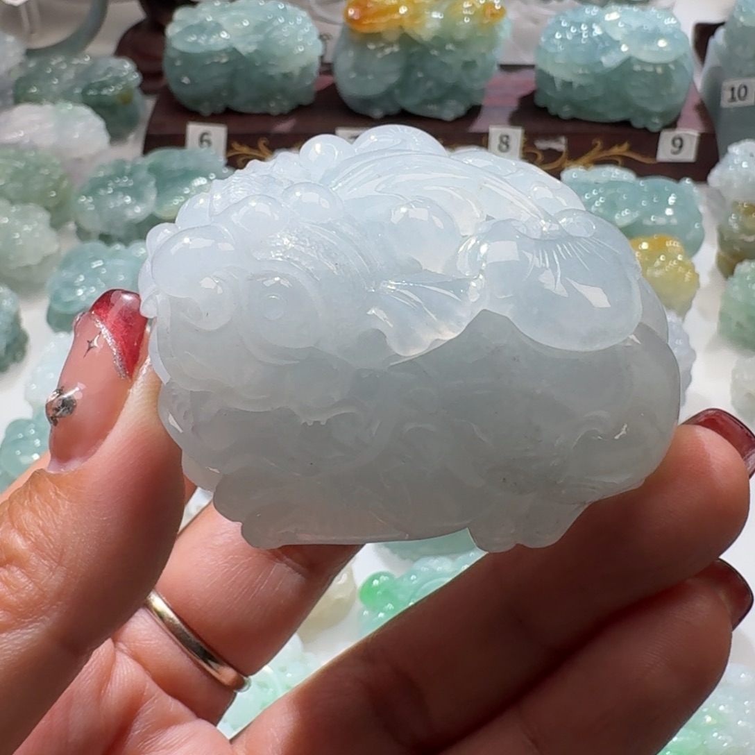 定制翡翠未镶嵌天*哥貔貅