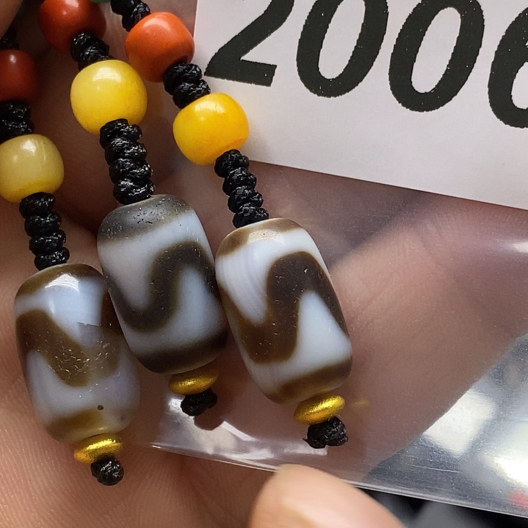 玛瑙/玉髓未镶嵌裸珠2006