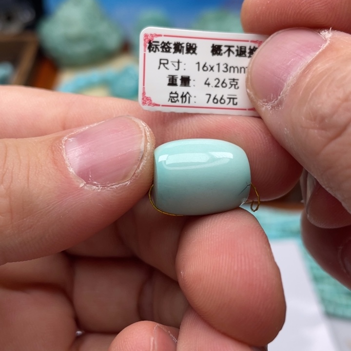 绿松石颈饰未镶嵌