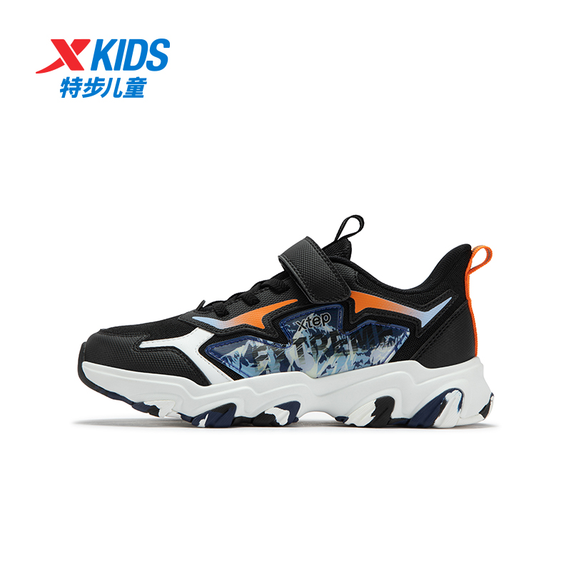 秋季魔术贴跑鞋大童软底舒适轻便训练运动鞋675315329310