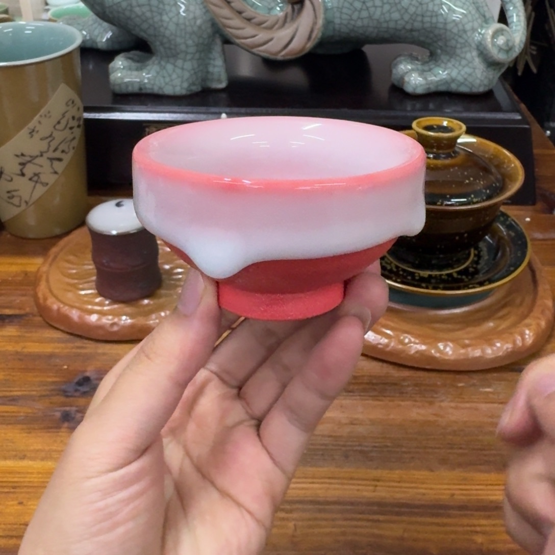 龙泉青瓷茶具微瑕7710