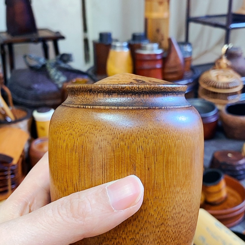 【闪购商品】老楠竹茶叶罐