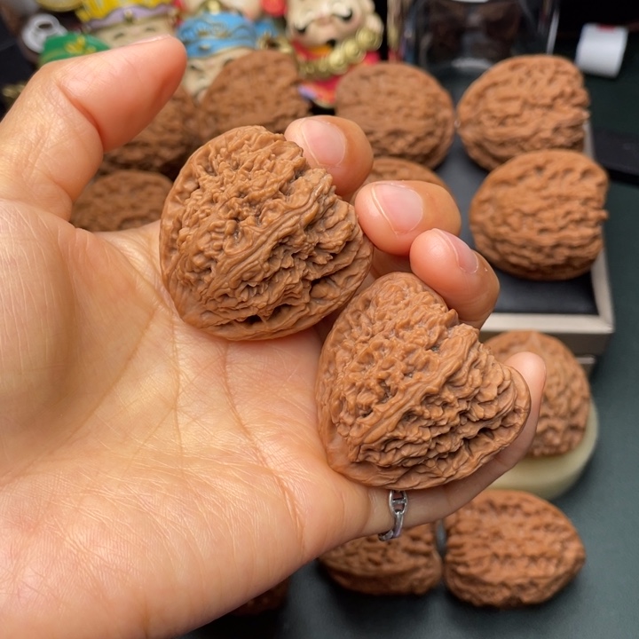 吊坠文玩核桃404038尺三角