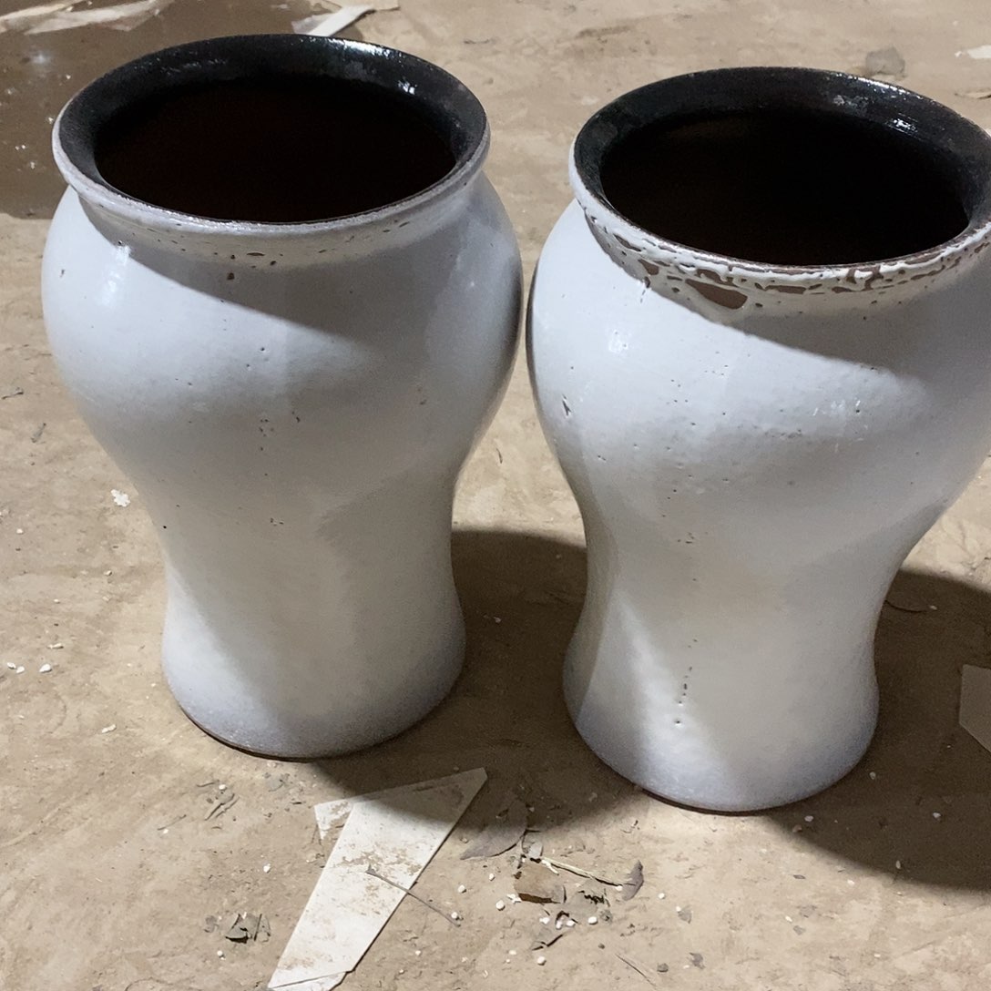 紫砂花盆瑕疵15/28、vnhgg