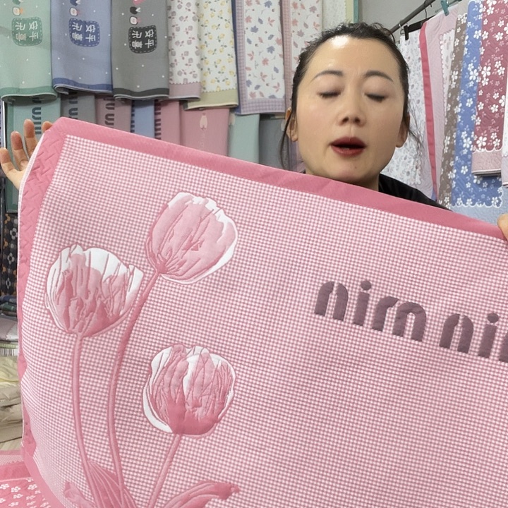 棉特价促销粉色郁金香