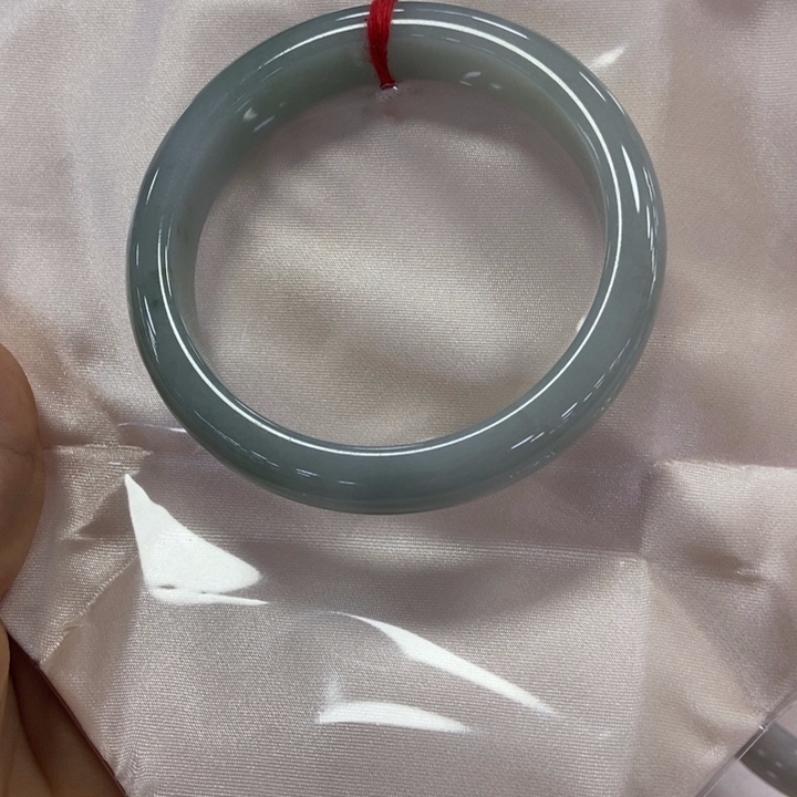 德***帘翡翠未镶嵌手镯缅甸天然翡翠