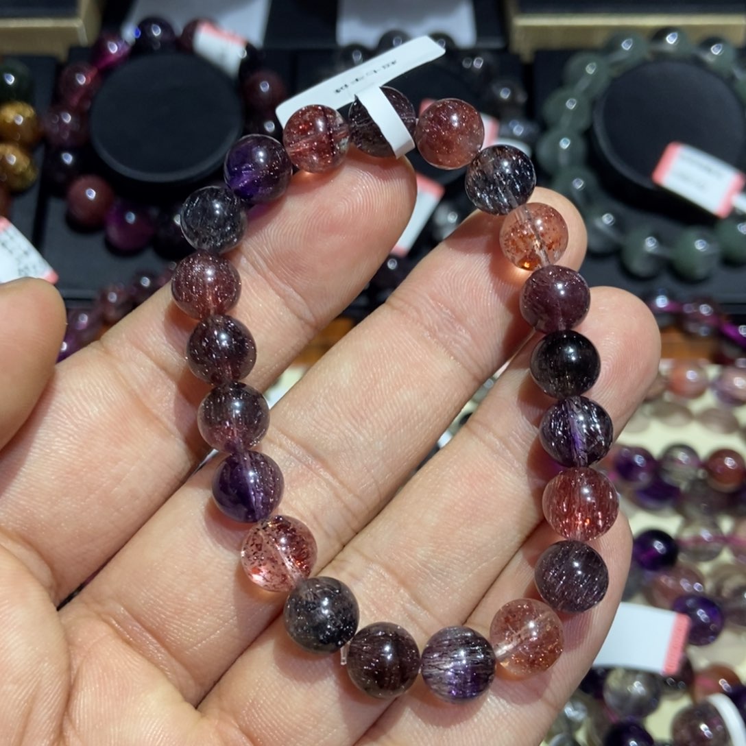 水晶手串未镶嵌e**.超七