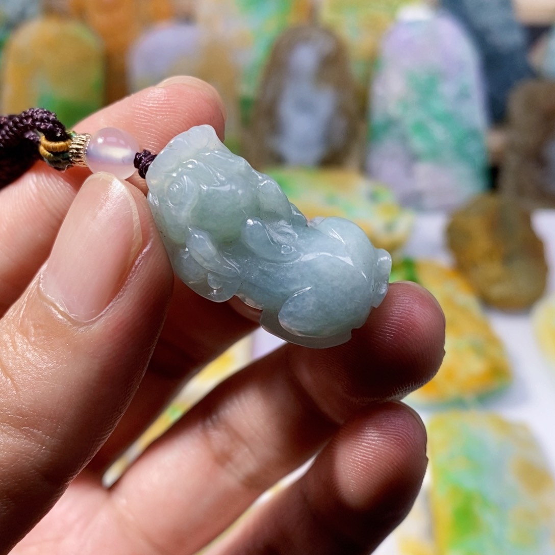 定制翡翠未镶嵌天然翡翠A货