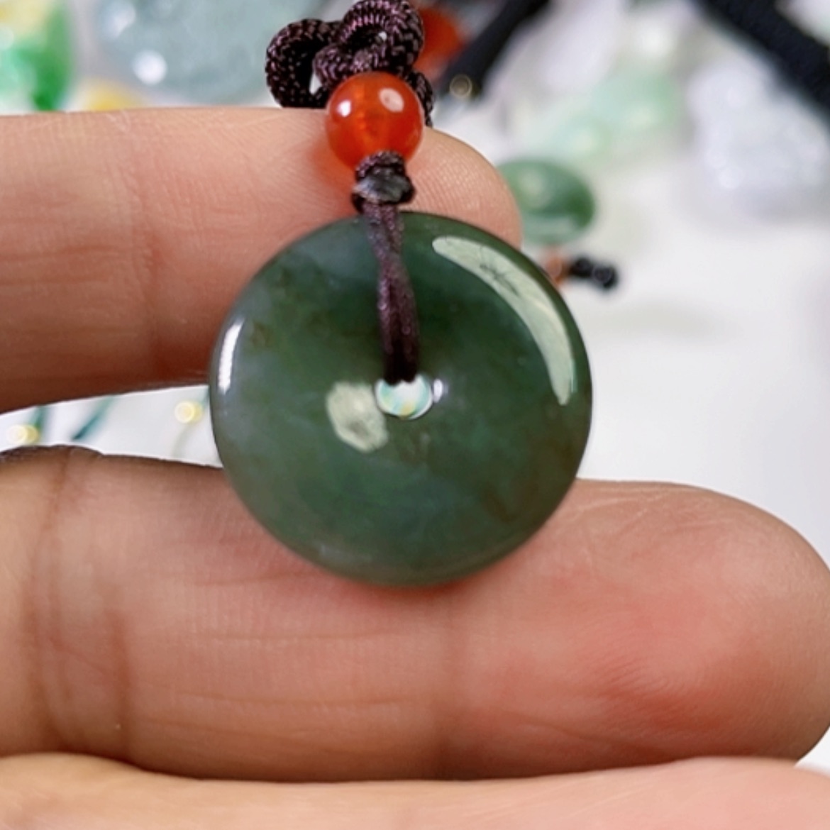 【闪购商品】翡翠吊坠(不含链)未镶嵌天然翡翠吊坠