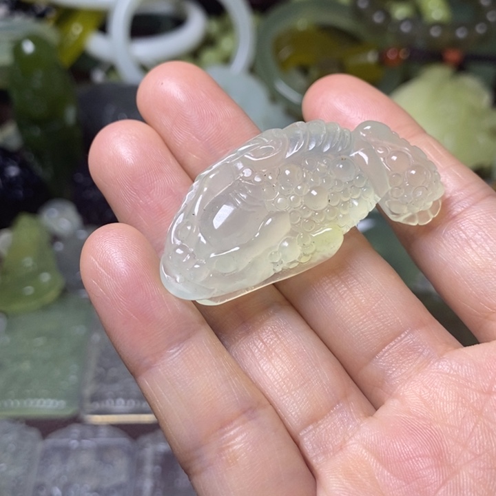 岫玉天然岫玉挂件未镶嵌