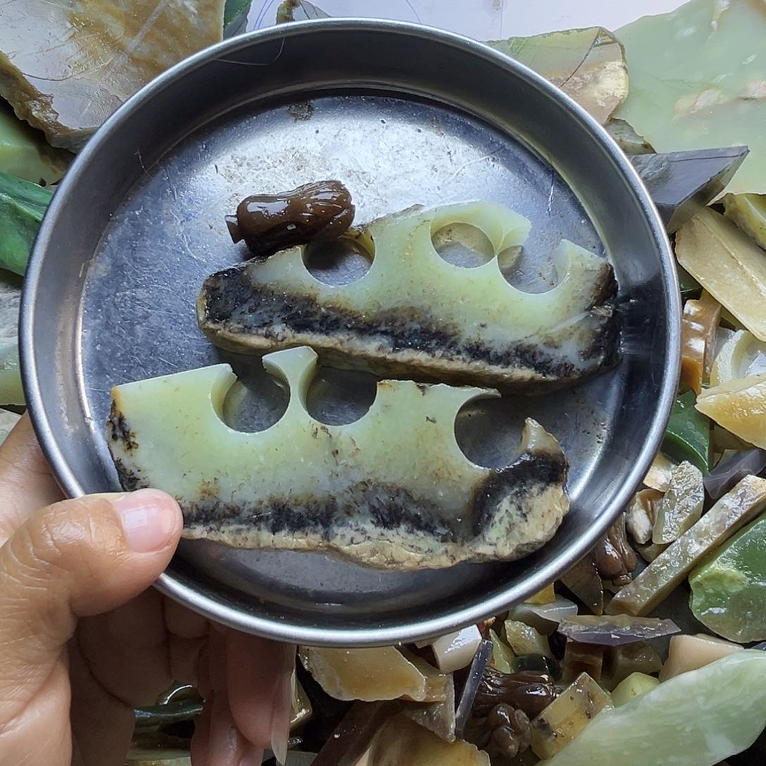 未镶嵌和田玉珠宝半成品用****3