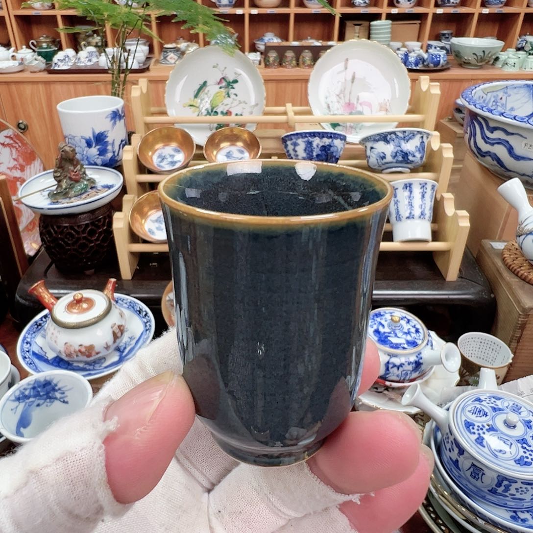 柴窑茶具茶壶茶杯闻香杯