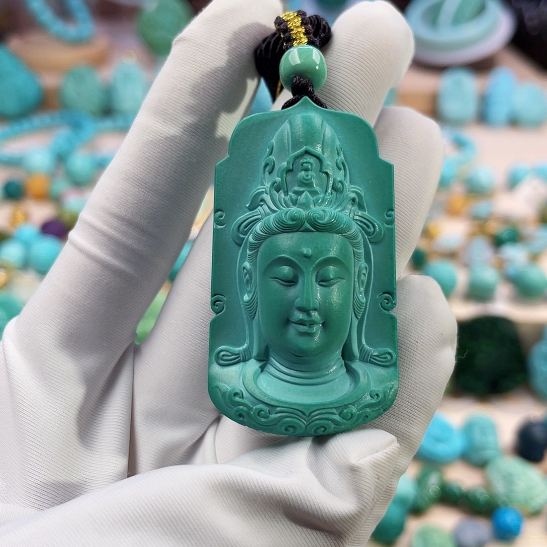 绿松石珠宝奇石未镶嵌