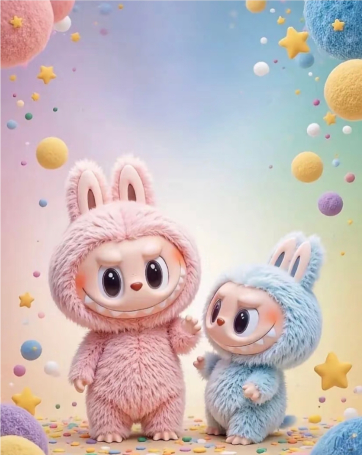 拉布布盲盒福福链接，拍下不退不换