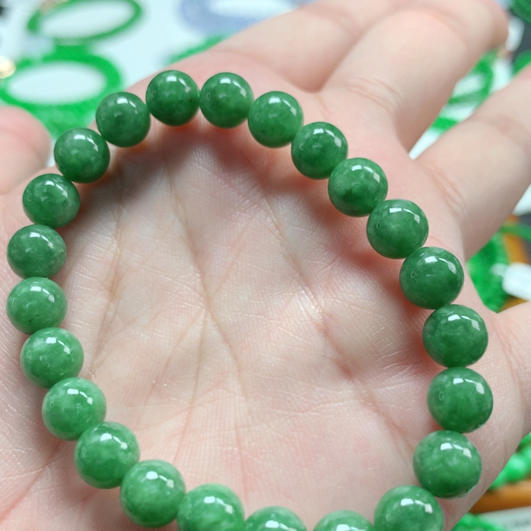 翡翠未镶嵌手链翡翠