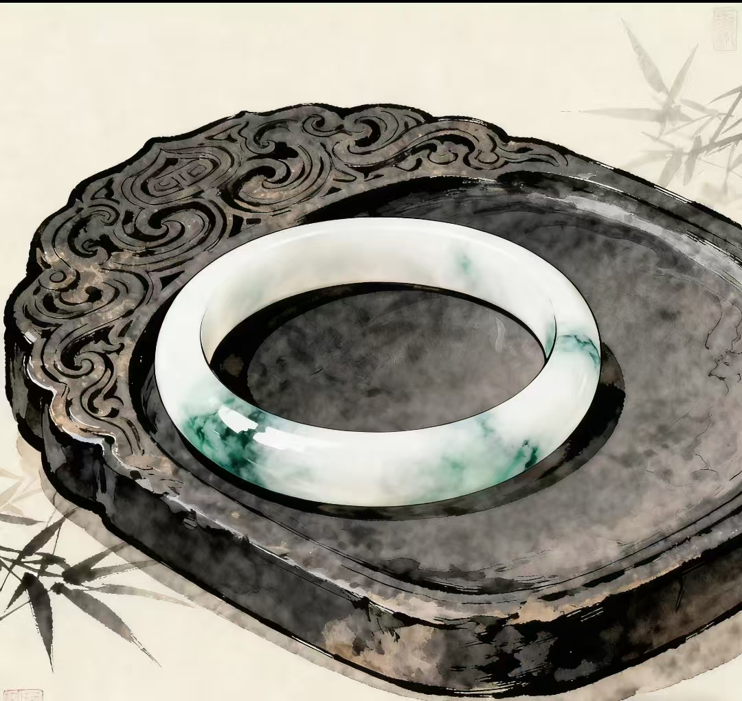 妈妈平安镯子砖拍