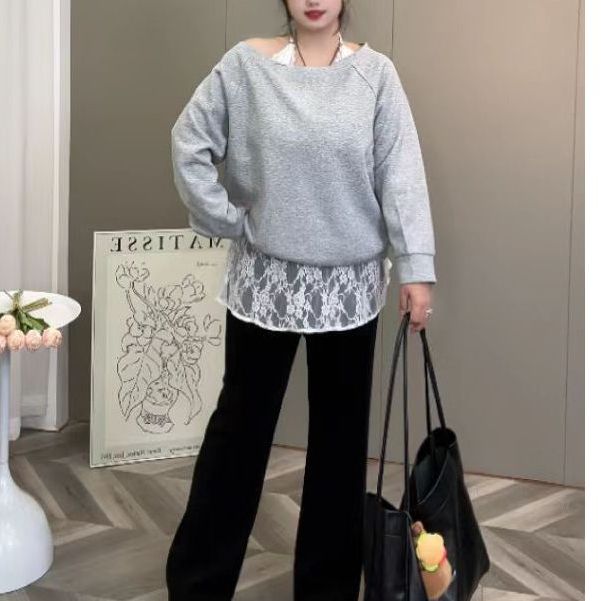 【安镜】XQ2199秋季新款显瘦设计感卫衣