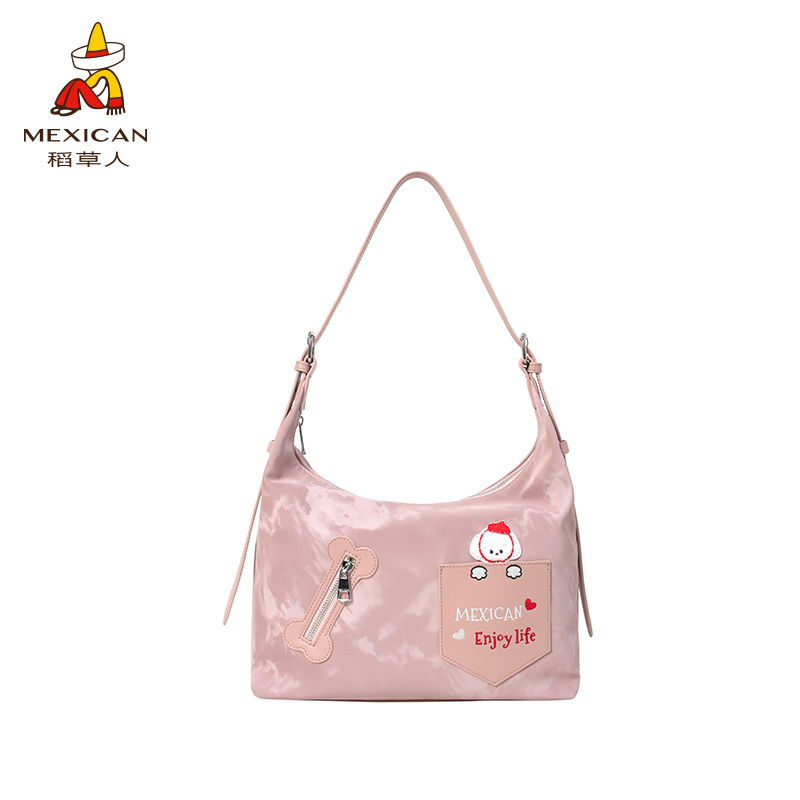 稻草人25【精致乐园】春夏季云朵质感单肩托特包包超可爱通勤百搭测