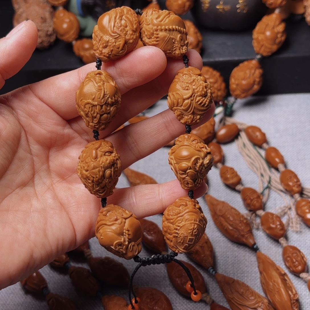 橄榄核手串/手链金蟾