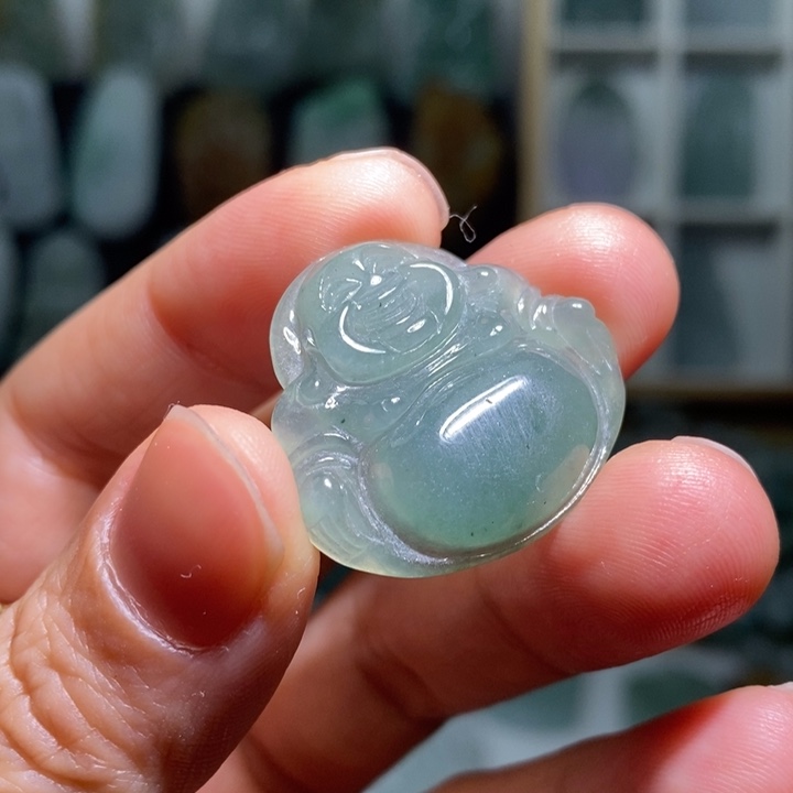 定制翡翠未镶嵌佛公