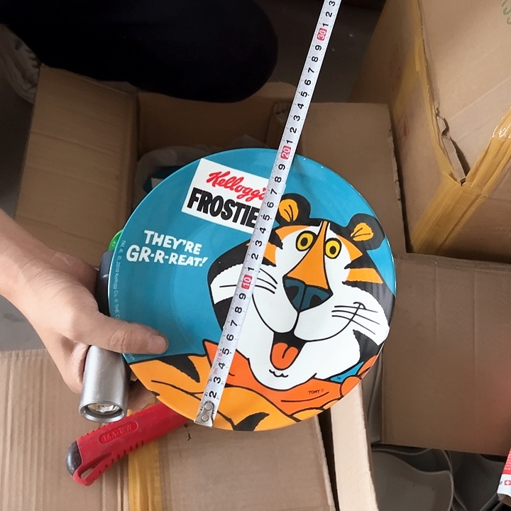 微瑕不退不换不补发 卡通盘4只