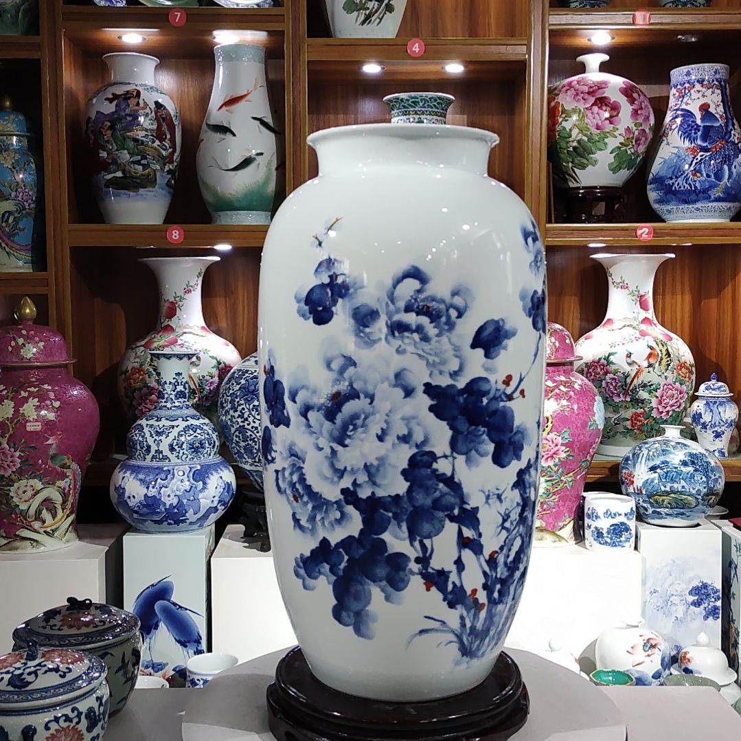 瓶景德镇镇陶瓷花瓶