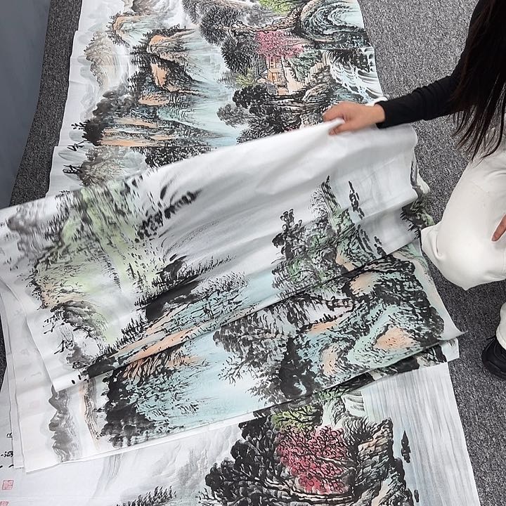 国画纯手绘字画作品欣赏