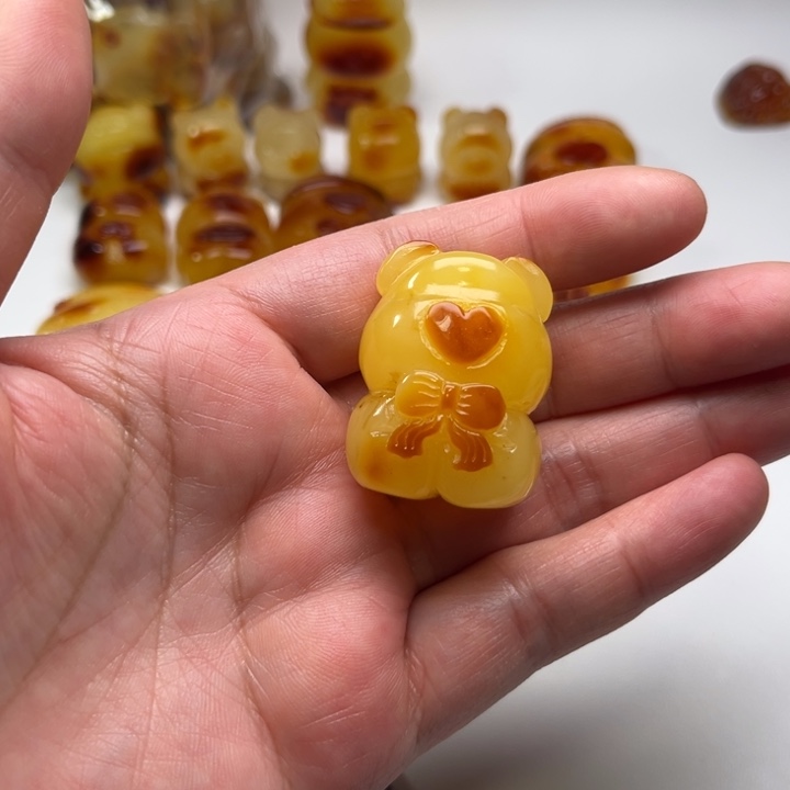 琥珀颈饰未镶嵌暴*琥珀蜜蜡