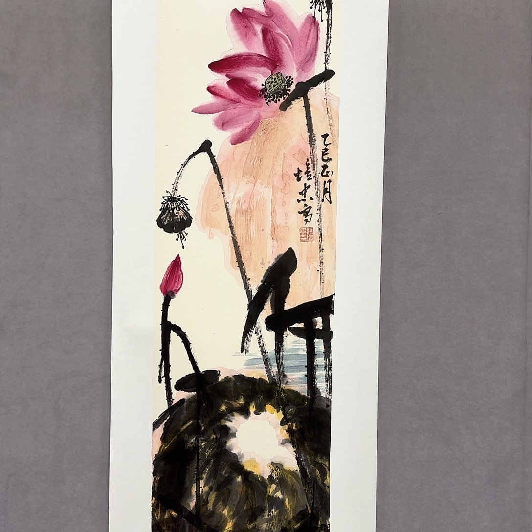 国画国画纯手绘作品请放心去藏