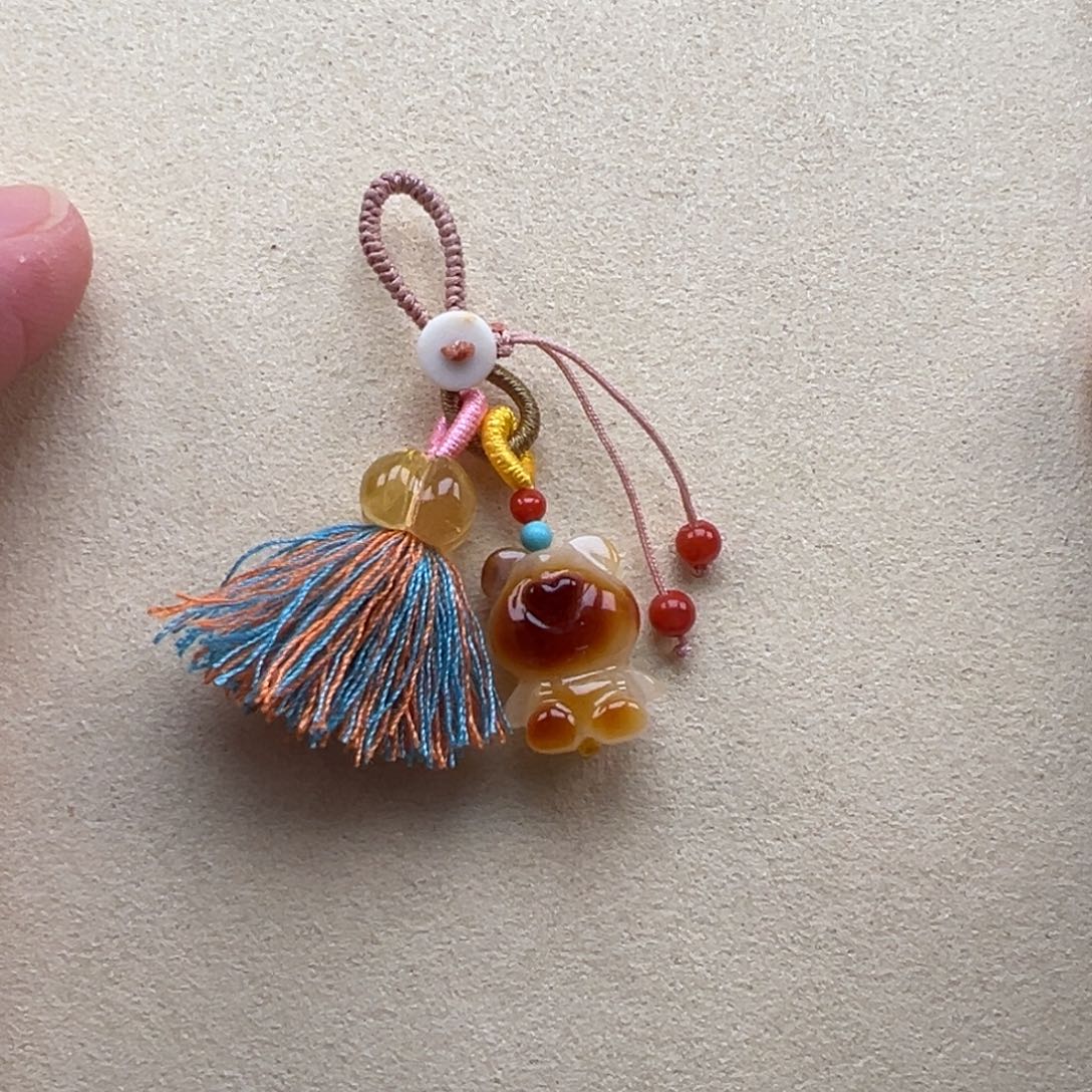 琥珀未镶嵌吊坠(不含链)