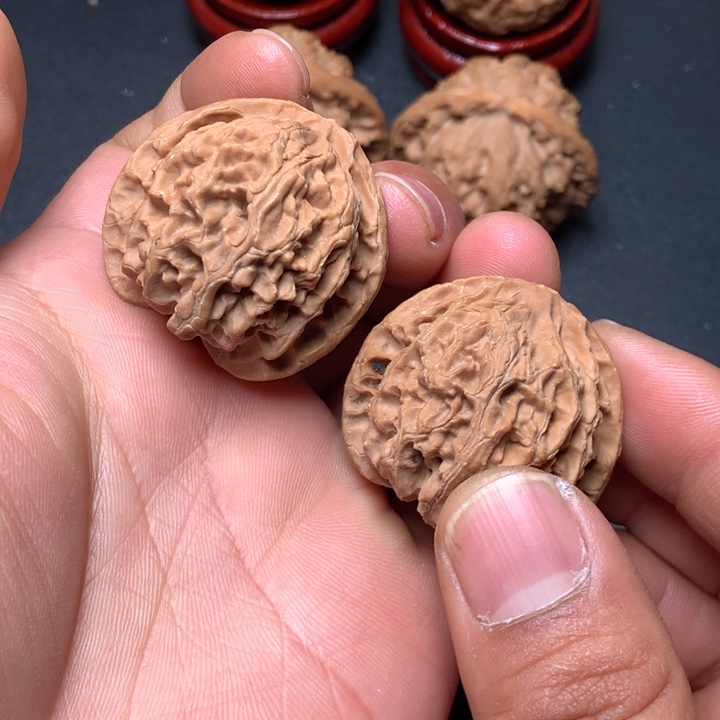 文玩核桃把件36苹果1149