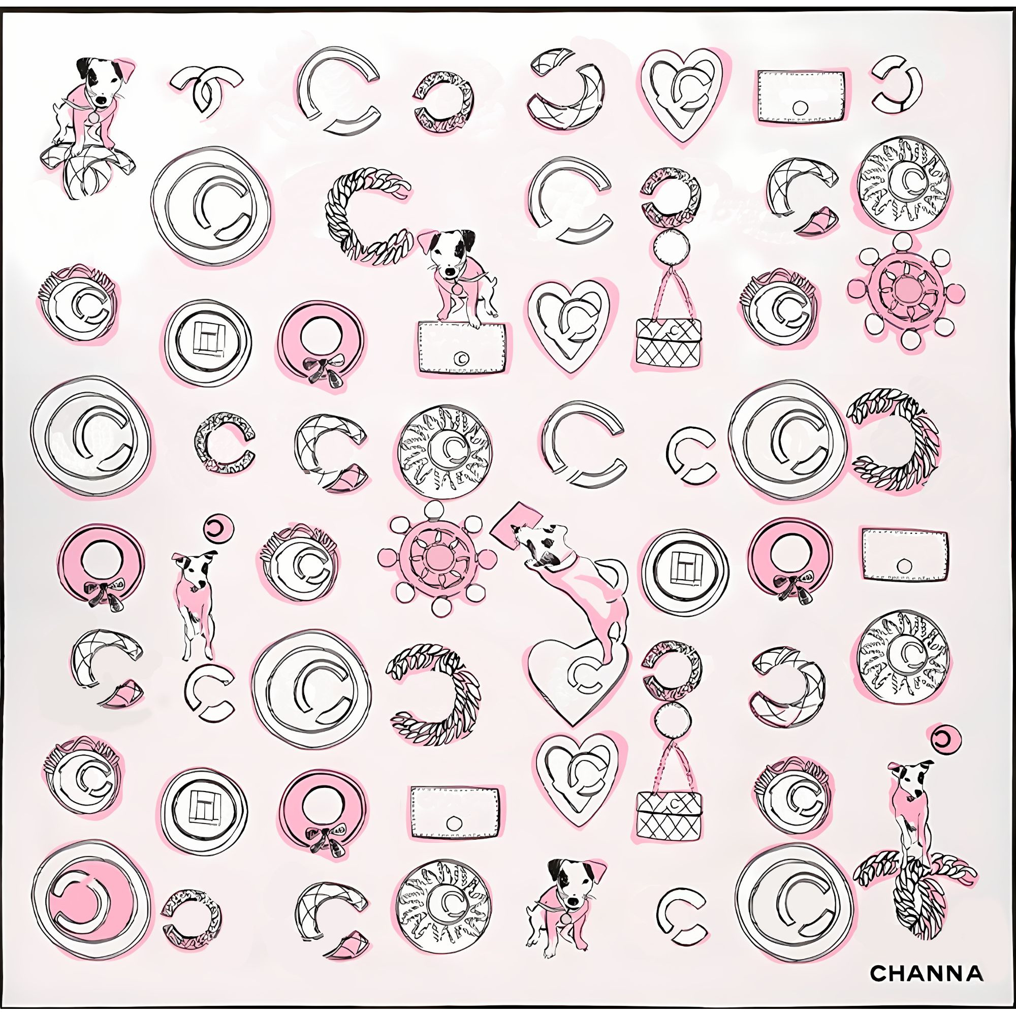 2008【非市面流通货】【100%桑蚕丝】90cm高版本丝巾2-