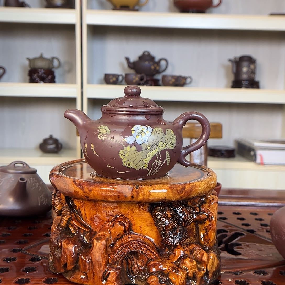 紫砂茶壶江亭亭老师