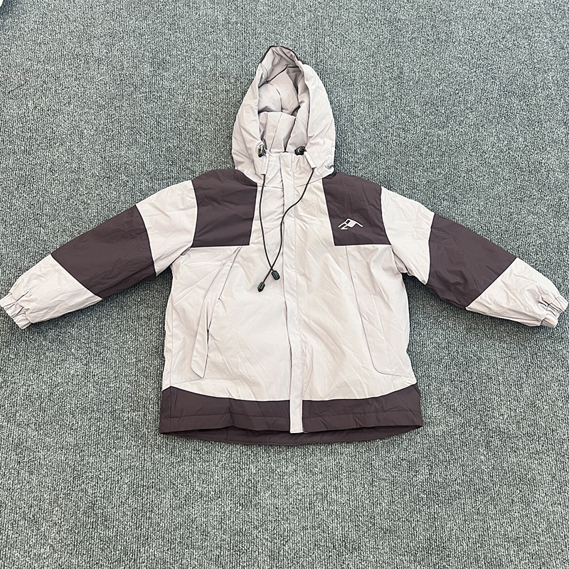 西西家女童冬季摇粒二合一加绒棉衣儿童百搭保暖外套D528