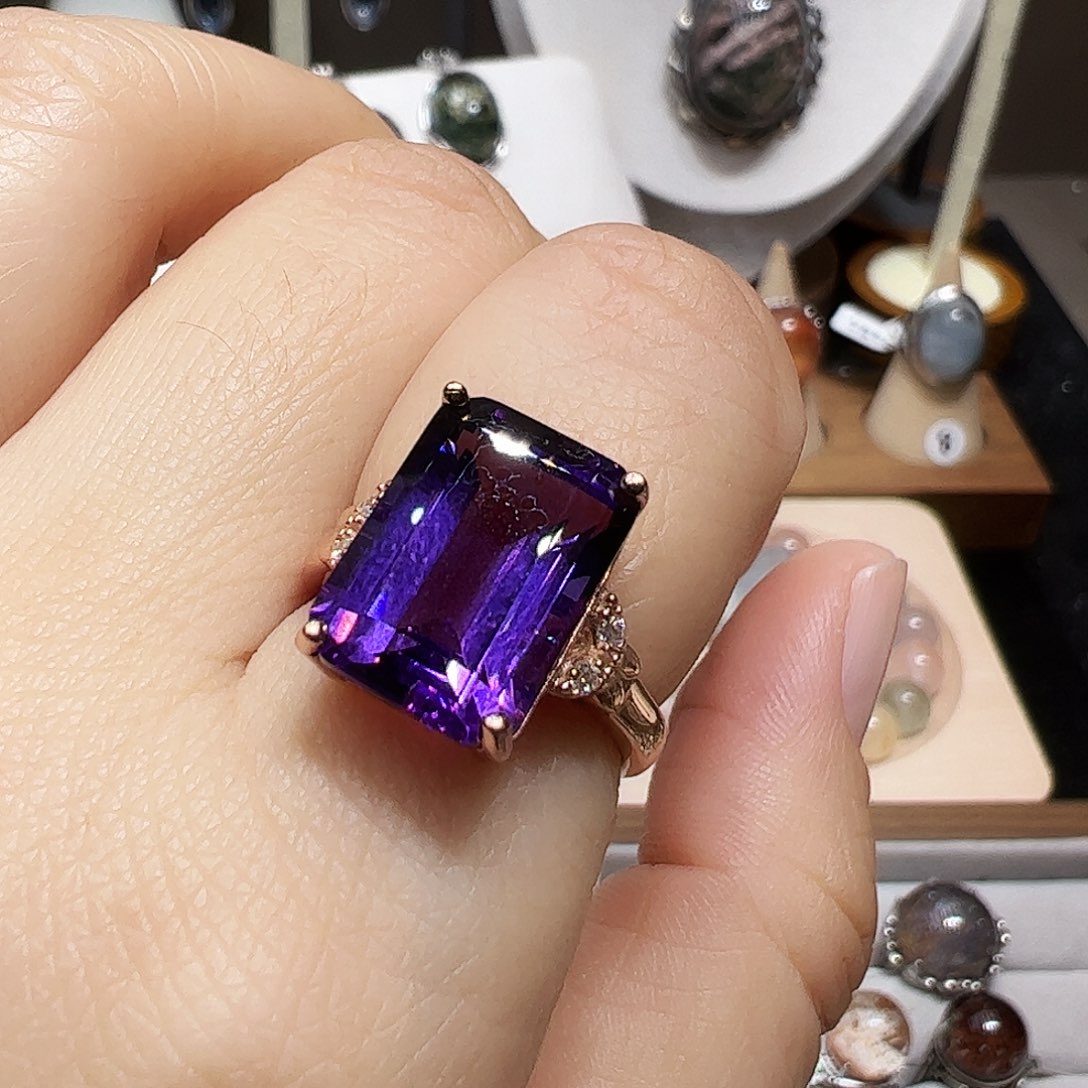 关***关水晶银S925镶嵌珠宝半成品