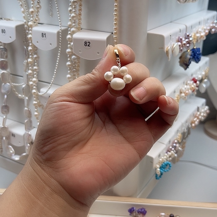 淡水珍珠未镶嵌吊坠(不含链)