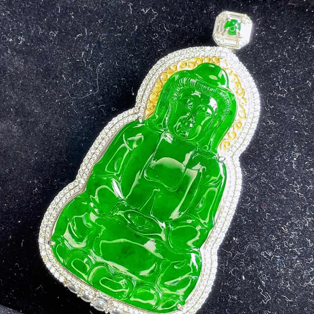 翡翠吊坠(不含链)未镶嵌