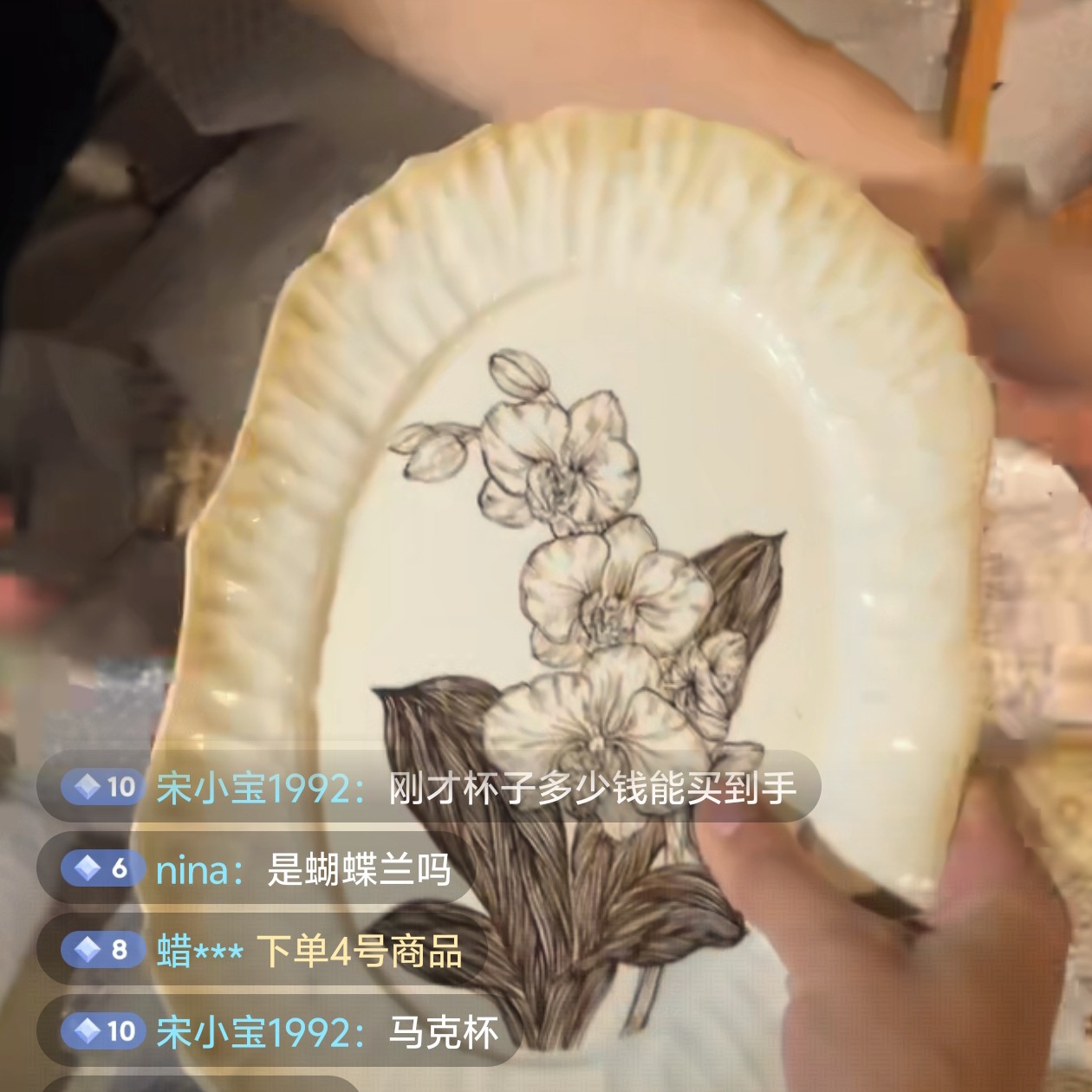 景德镇手绘特色盘子