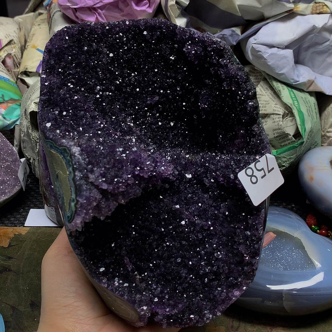 紫晶大型摆件（非配饰）未镶嵌