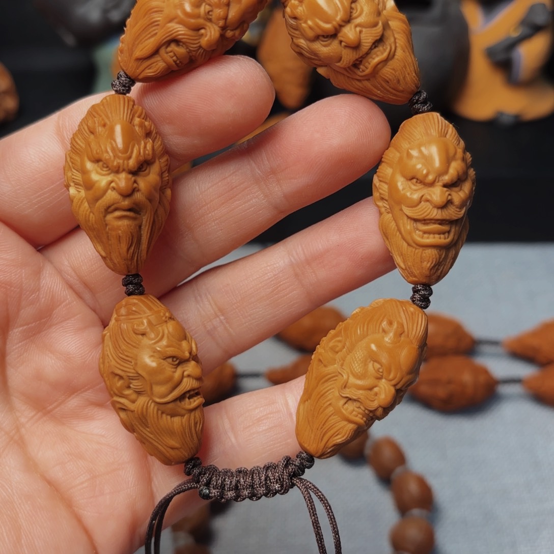 橄榄核手串/手链龙王五爷