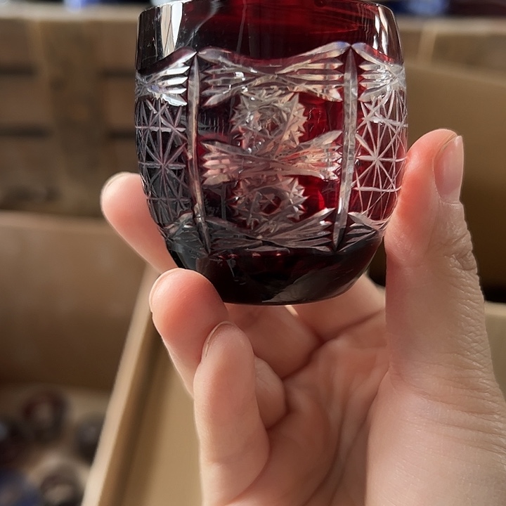 水晶玻璃手柄款微瑕一个