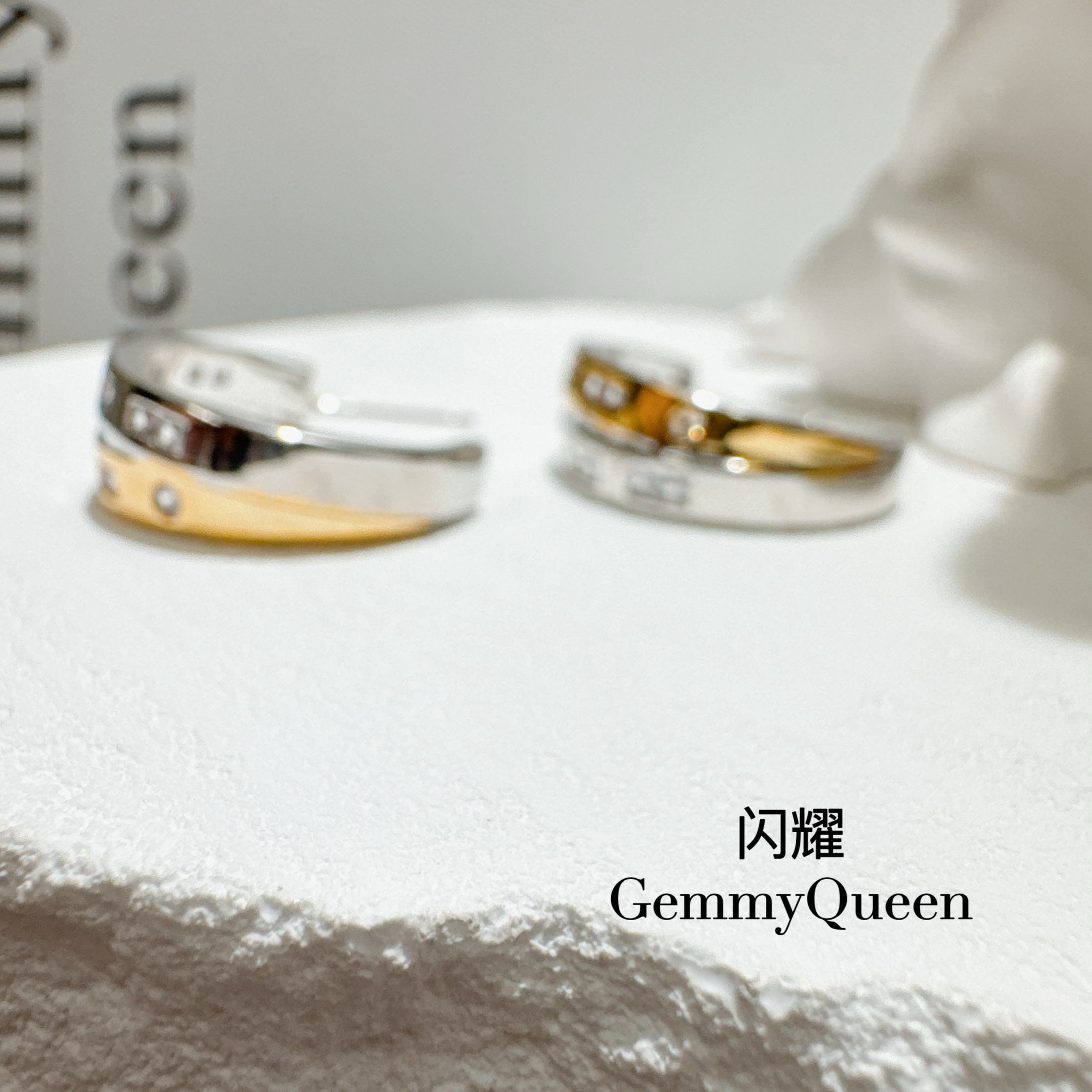 铜合金合成锆石耳饰 闪耀GemmyQueen耳环GQ01894